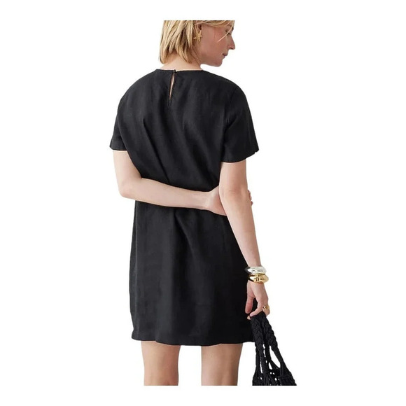 J crew Linen T-shirt dress - Picture 2 of 8